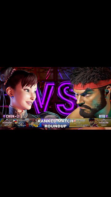 Kuya Kalbo SF6 Ranked Match Roundup. Chun Li 4 star Diamond Rank [Hori Fight Stick]
