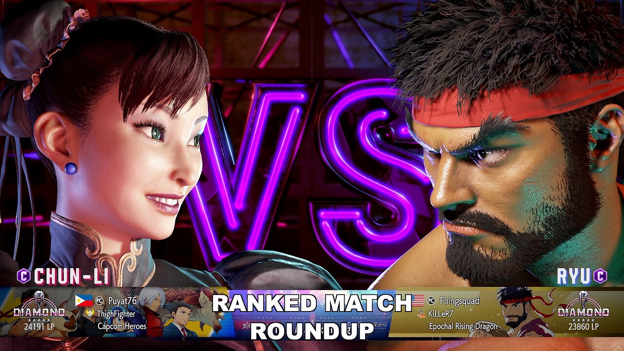 Kuya Kalbo SF6 Ranked Match Roundup. Chun Li 4 star Diamond Rank [Hori Fight Stick]