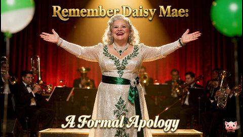 Remember Daisy Mae: A Formal Apology 🐷🎺
