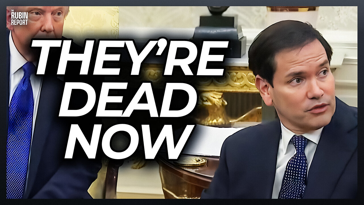 Listen to Press Go Quiet as Rubio Gives a Chilling Warning to Drug Traffickers