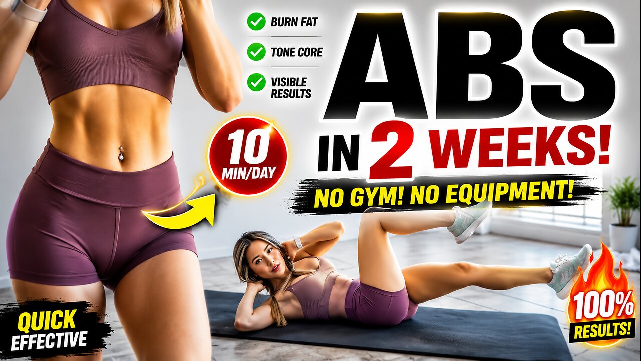 Get Abs in 2 WEEKS | Abs Workout Challenge | Weight Loss