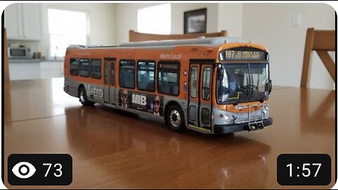 Nabi 45c LA Metro CityBus Toy