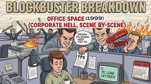 Office Space Breakdown: The Movie That Predicted Gen-Z Burnout | Blockbuster Breakdown