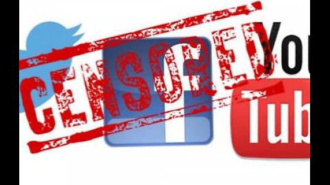 Rant on big tech censorship