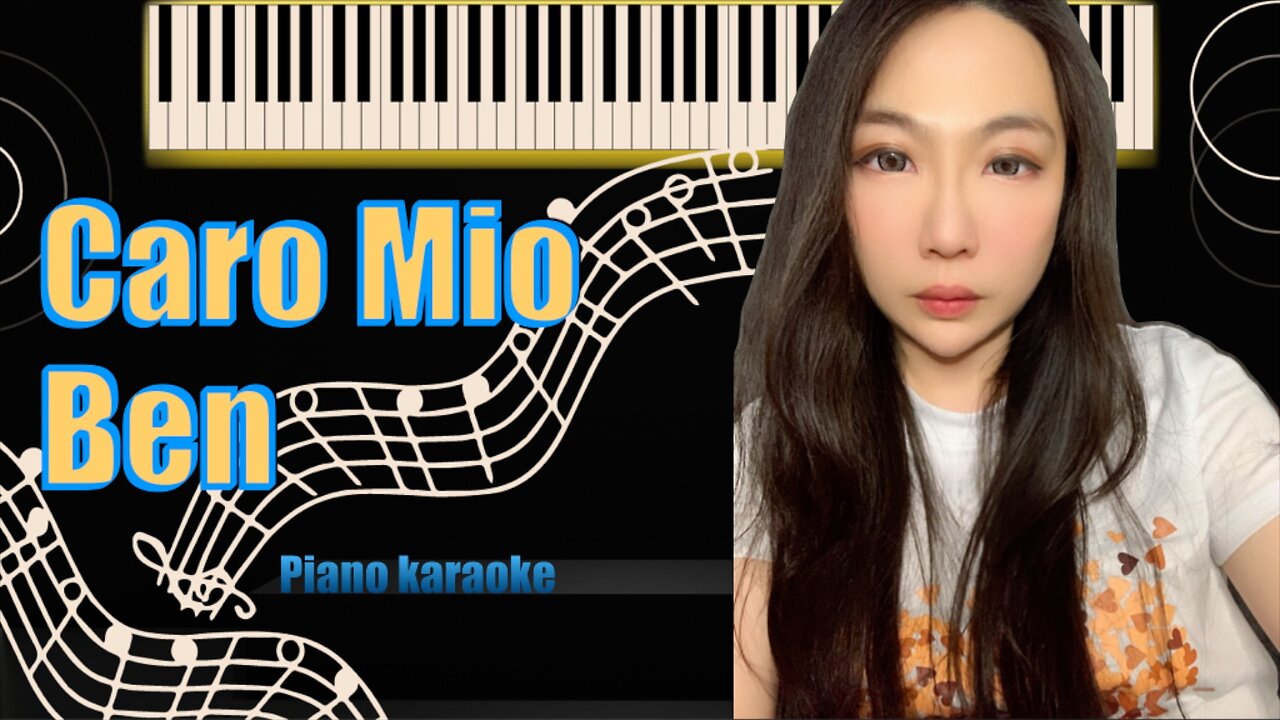 How to play piano Caro Mio ben