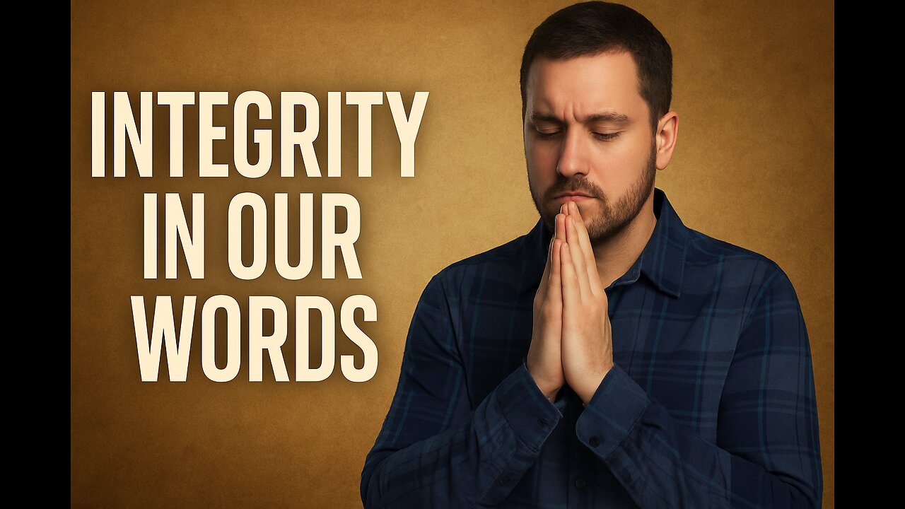Daily Devotional 5-20-2025 Living in Truth: The Power of Words and the Call to Integrity