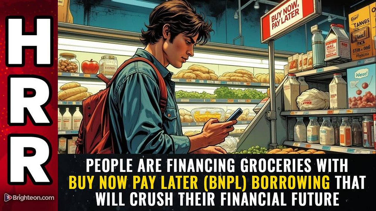 People are FINANCING GROCERIES with Buy Now Pay Later