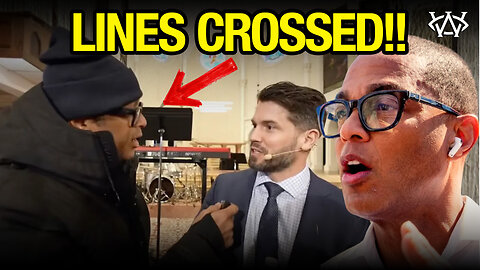 Don Lemon BACKTRACKS After CHURCH INVASION