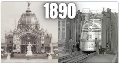 Train Stations Of Tartaria 1890 - Water Powered Travel Of The Old World - HiddenRabbit3