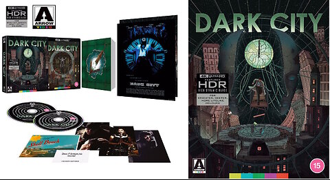 Dark City [Arrow Video Limited Edition 4K UHD & Blu-ray Editions]