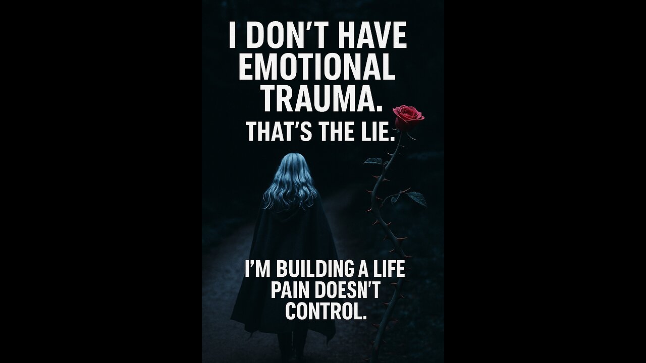 I don’t have emotional trauma.