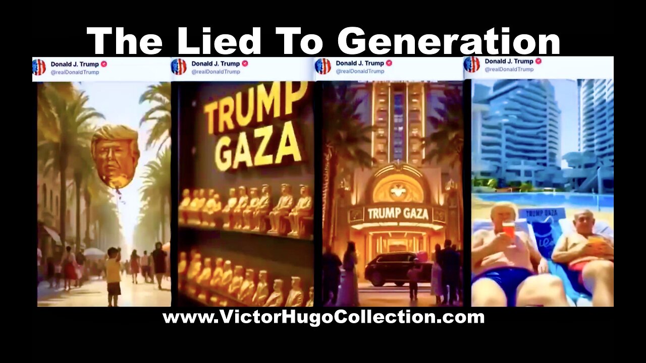 Brandon Kroll Victor Hugo Predicted Traitor Trump Gaza Casino Promotion Of Materialism Would End USA