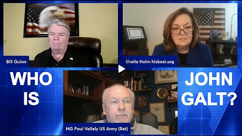 BILL QUINN W/ General Paul Vallely, Sheila Holm Request 4 Pardon of Innocence. WHO IS JOHN GALT?