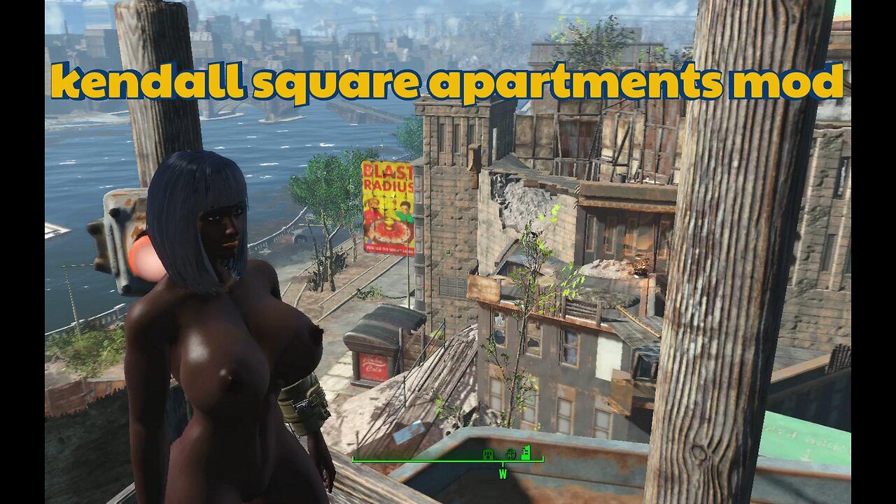 Fallout 4, Kendall square apartments mod, Busty, boobs, Breast Expansion, huge tits