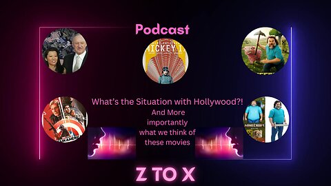 WHAT'S GOING ON IN HOLLYWOOD?! | Gene Hackman, Minecraft Movie, Mickey 17 & More | Z to X Podcast #1