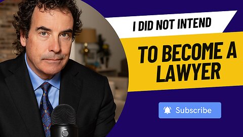 Shawn Buckley - I Did Not Intend To Become A Lawyer