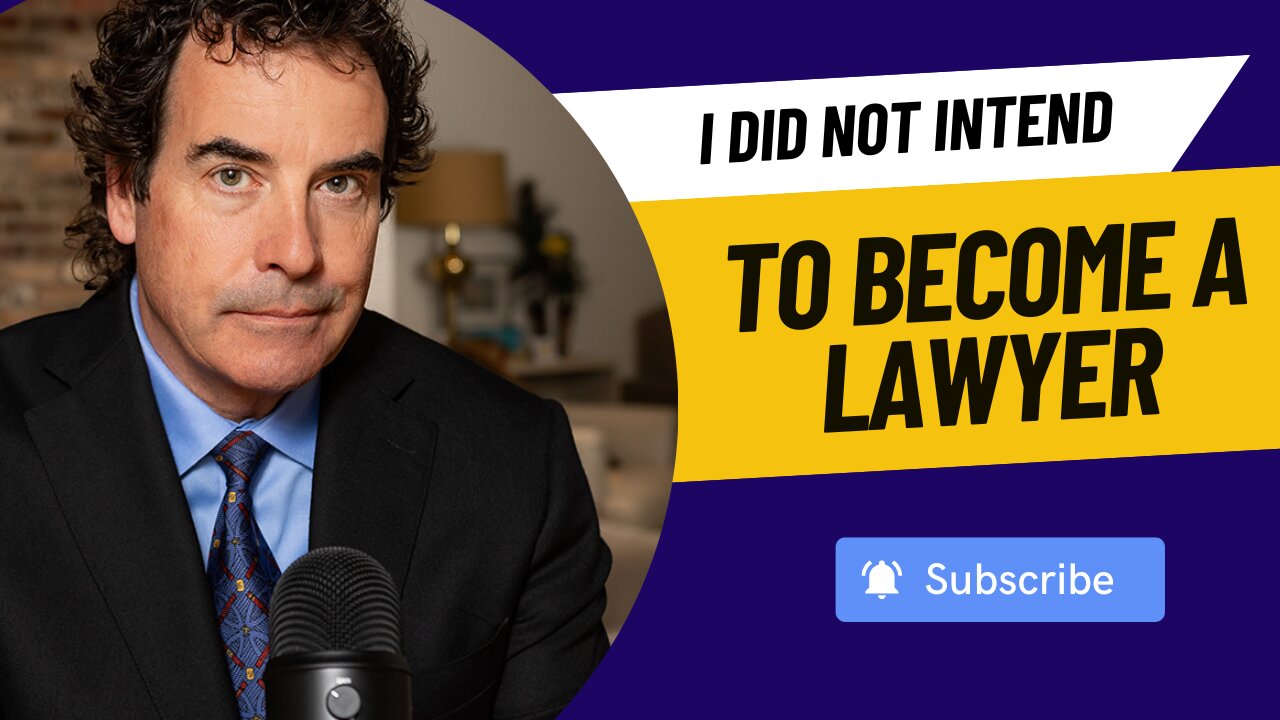 Shawn Buckley - I Did Not Intend To Become A Lawyer