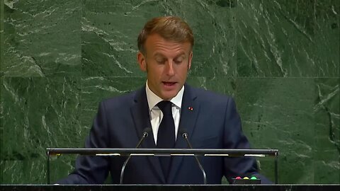 🇫🇷 “Peace Requires Courage, Not Silence” | Macron at UNGA 2025