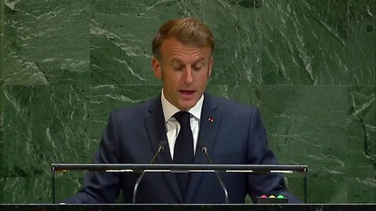 🇫🇷 “Peace Requires Courage, Not Silence” | Macron at UNGA 2025