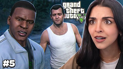 Michael Reveals His Secret Agenda To Franklin... | GTA V First Playthrough (Pt.5) By Krissy Plays