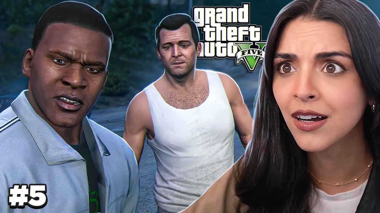 Michael Reveals His Secret Agenda To Franklin... | GTA V First Playthrough (Pt.5) By Krissy Plays