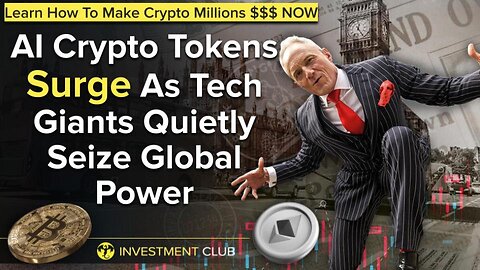 AI Crypto Tokens Surge As Tech Giants Quietly Seize Global Power - Brian Rose of London Real