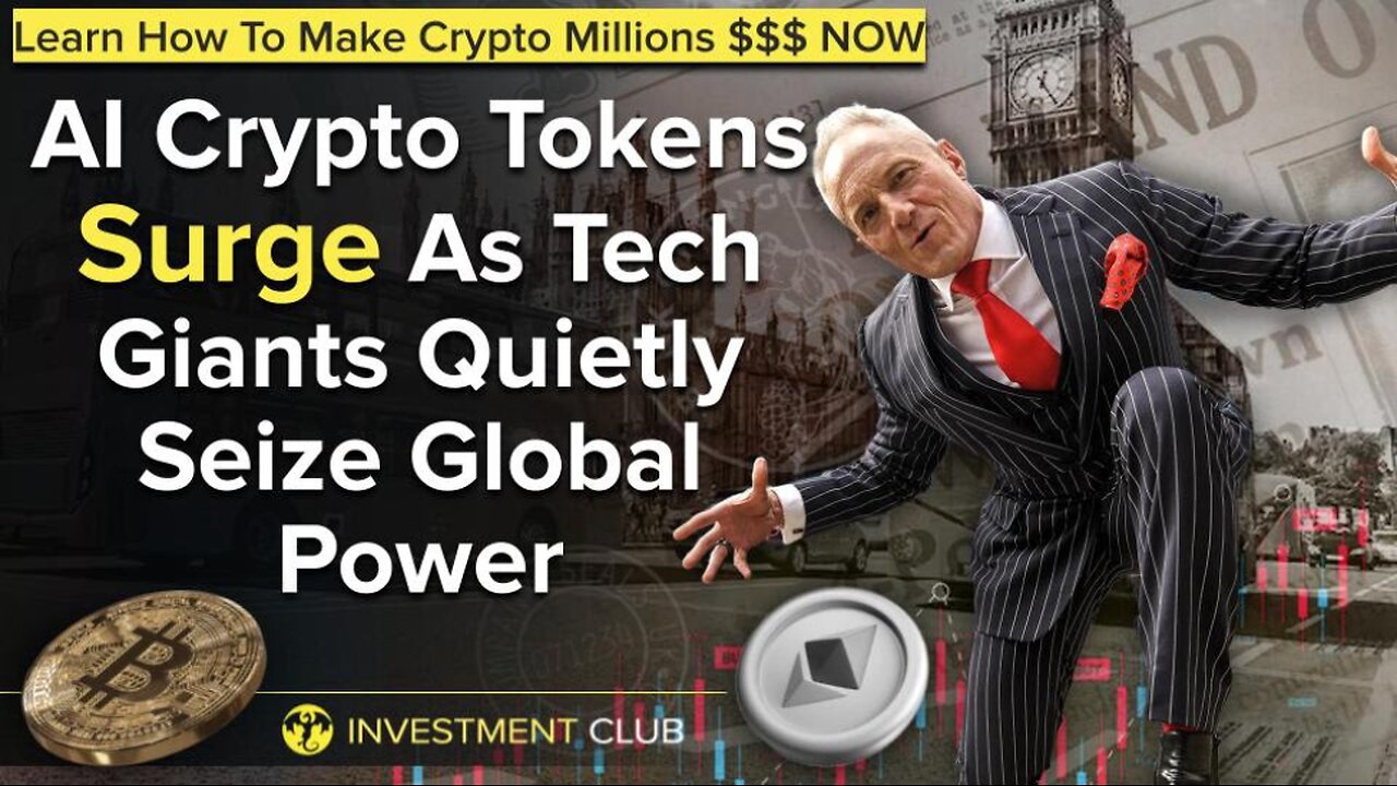 AI Crypto Tokens Surge As Tech Giants Quietly Seize Global Power - Brian Rose of London Real