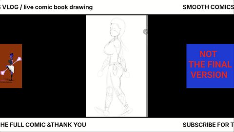 LIVE COMIC BOOK DRAWING