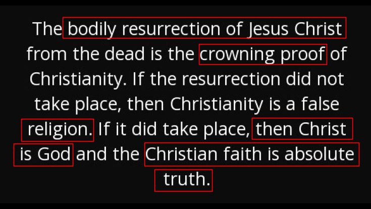 Who could deny that Jesus IS GOD and that He rose PHYSICALLY from the dead?!