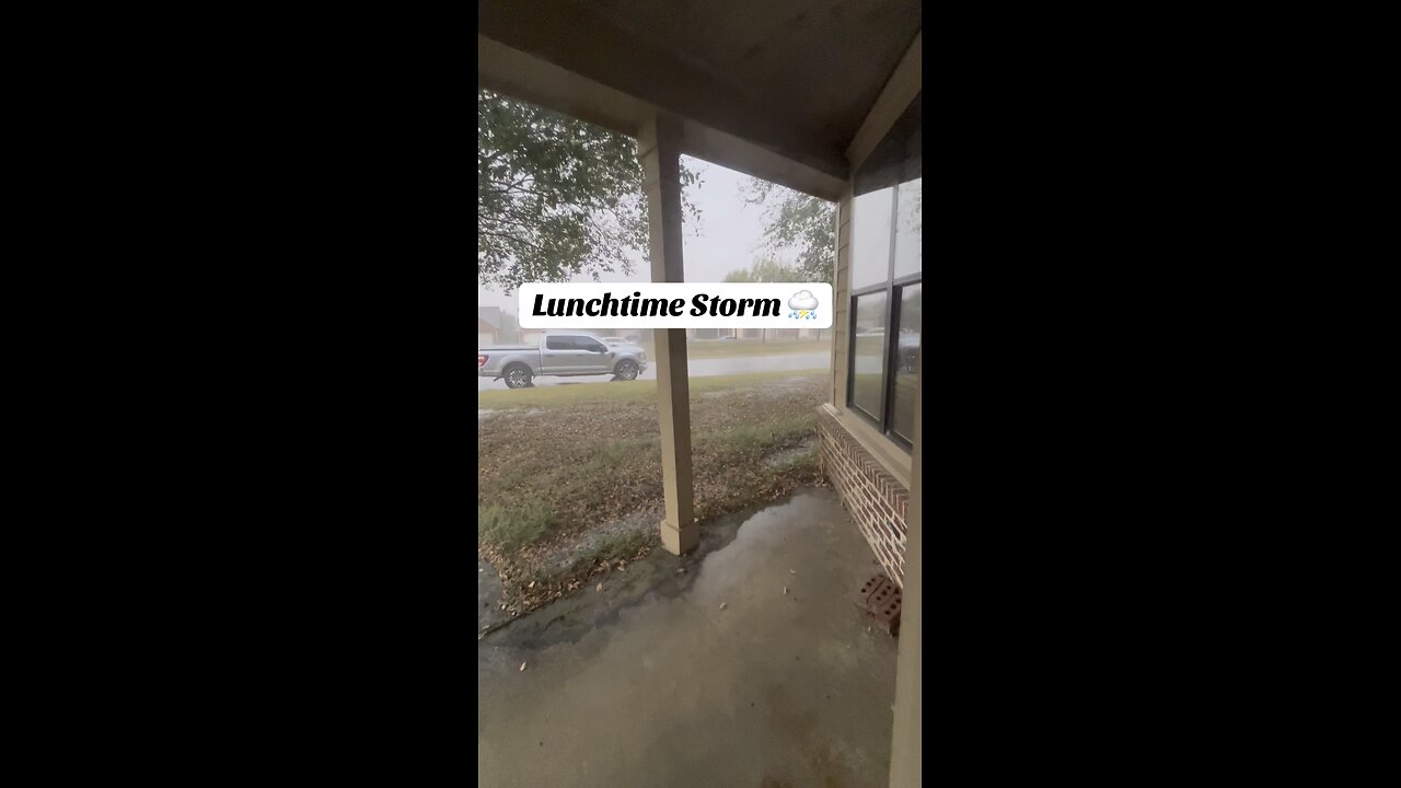 Just A Sprinkle 😆🤣⛈️⛈️