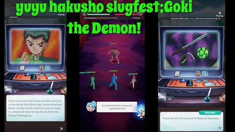 Yuyu Hakusho:Slugfest;Goki the Demon