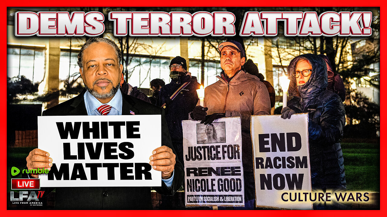 DEMS TERROR ATTACK! | CULTURE WARS 1.8.26 2PM