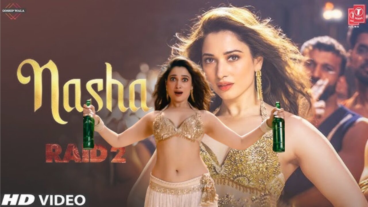 RAID 2 NASHA (Song) Tamannaah B, Ajay D, Riteish D Jasmine Sandlas, Sachet T, Jaani Bhushan K