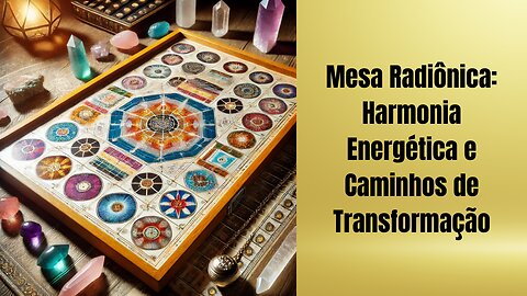 Mesa Radiônica: Harmonia Energética e Caminhos de Transformação