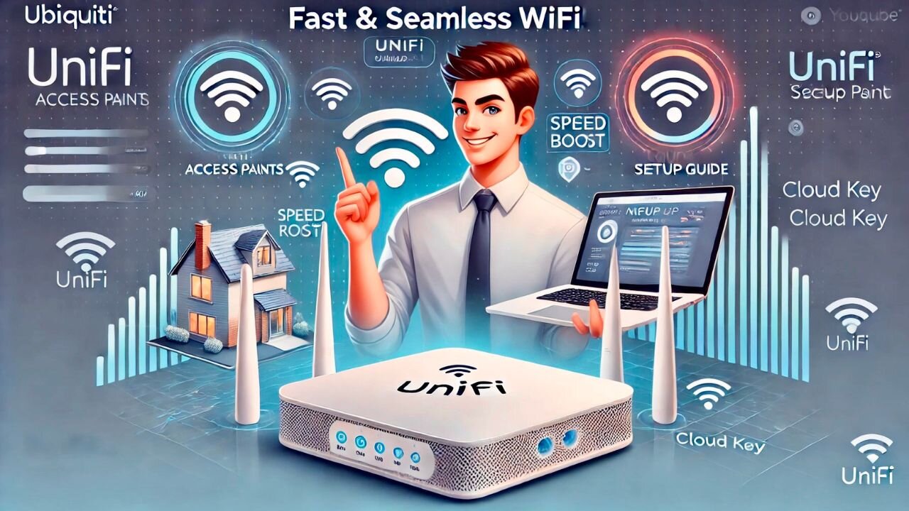 🚀 Ubiquiti UniFi Setup: Cloud Key & Access Points for Seamless Wi-Fi!
