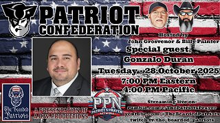 Patriot Confederation - Gonzalo Duran Interview (October 28, 2025)