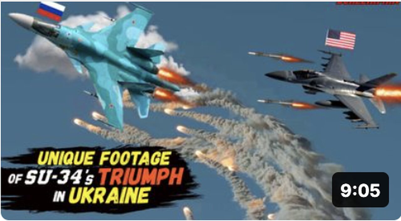 "U.S. F-16 Fighters Fall Short Against Russian Su-34 Over Ukraine: A Comprehensive Analysis"