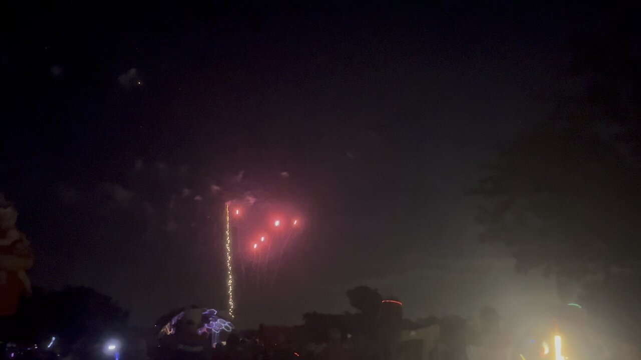 Drunken ranting wit Independence Day fireworks 2024