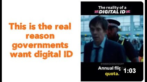 This is the real reason governments want digital ID. 🎯