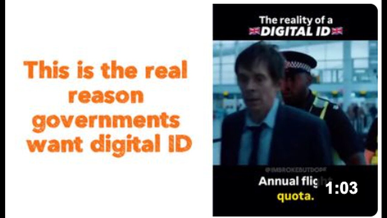 This is the real reason governments want digital ID. 🎯