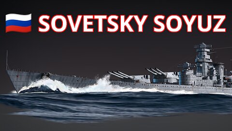 A theoretical battleship for Russia ~ 🇷🇺 Sovetsky Soyuz [War Thunder devblog]
