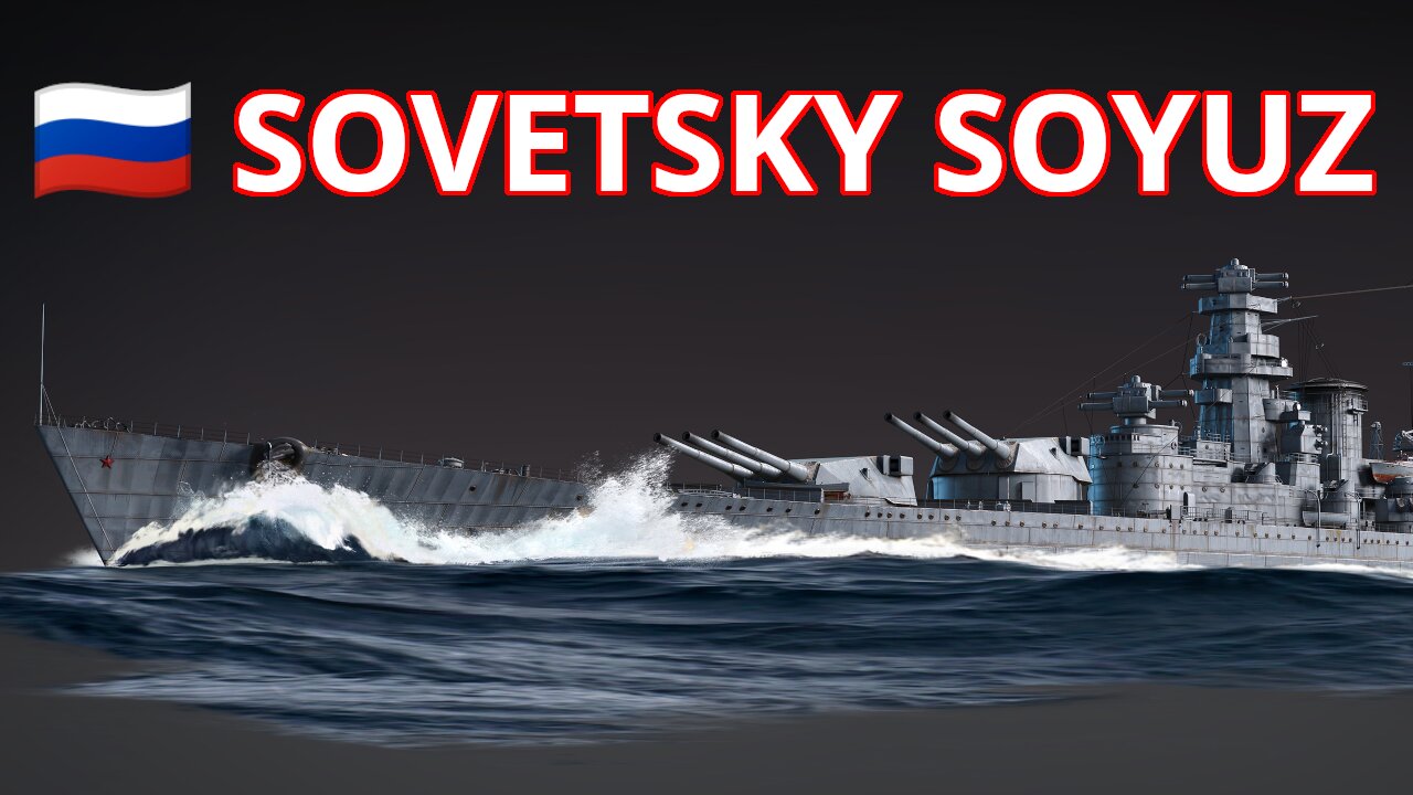 A theoretical battleship for Russia ~ 🇷🇺 Sovetsky Soyuz [War Thunder devblog]