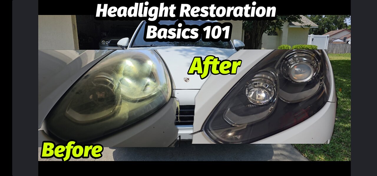 How to Restore Car Headlights