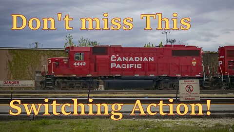 The Art of Freight Switching: CPKC GP38-2 in Action