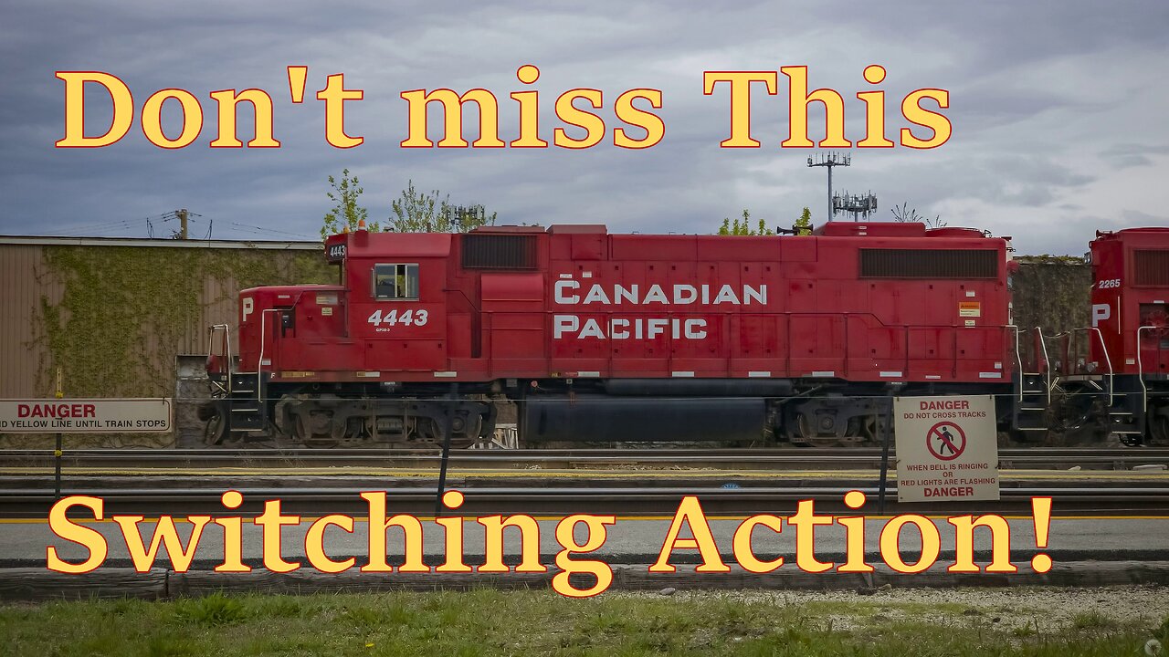The Art of Freight Switching: CPKC GP38-2 in Action