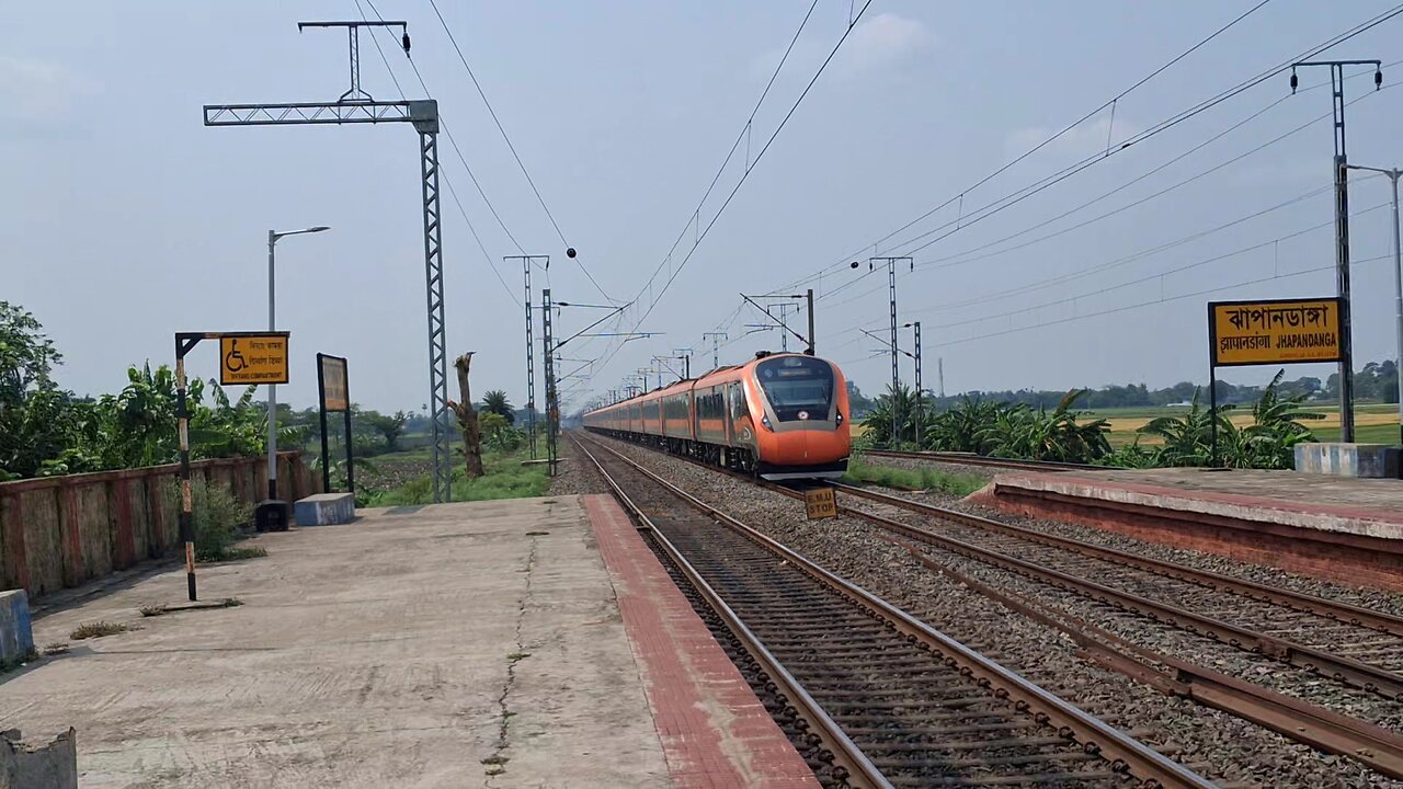 Vande Bharat Express at top speed