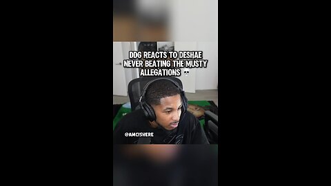 DDG reacts to Deshae never beating the musty allegations #ddg #pontiacmadeddg #deshaefrost