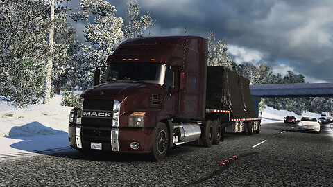 Mack Anthem Delivering 16,200lb of Glass from Natchitoches LA to Texarkana TX | ATS