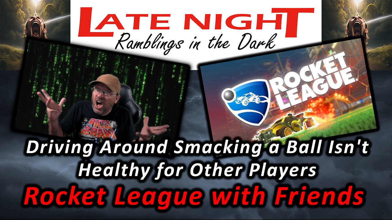 Driving Around Smacking a Ball Isn't Healthy for Other Players - Rocket League with Friends