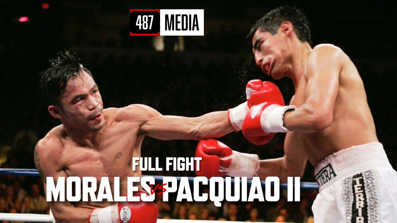 🥊 Erik Morales vs Manny Pacquiao II - FULL FIGHT at The Thomas & Mack Center, Las Vegas 21/1/2006